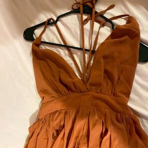 Flowy maxi- type dress